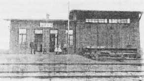 Der Bahnhof von S�lfeld 1907