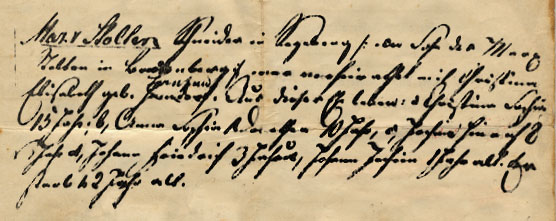 Marx Stolten, Vater von Otto Stolten (Eintrag im Kirchenbuch Leezen) Marx Stolten, Vater von Otto Stolten (Eintrag im Kirchenbuch Leezen)